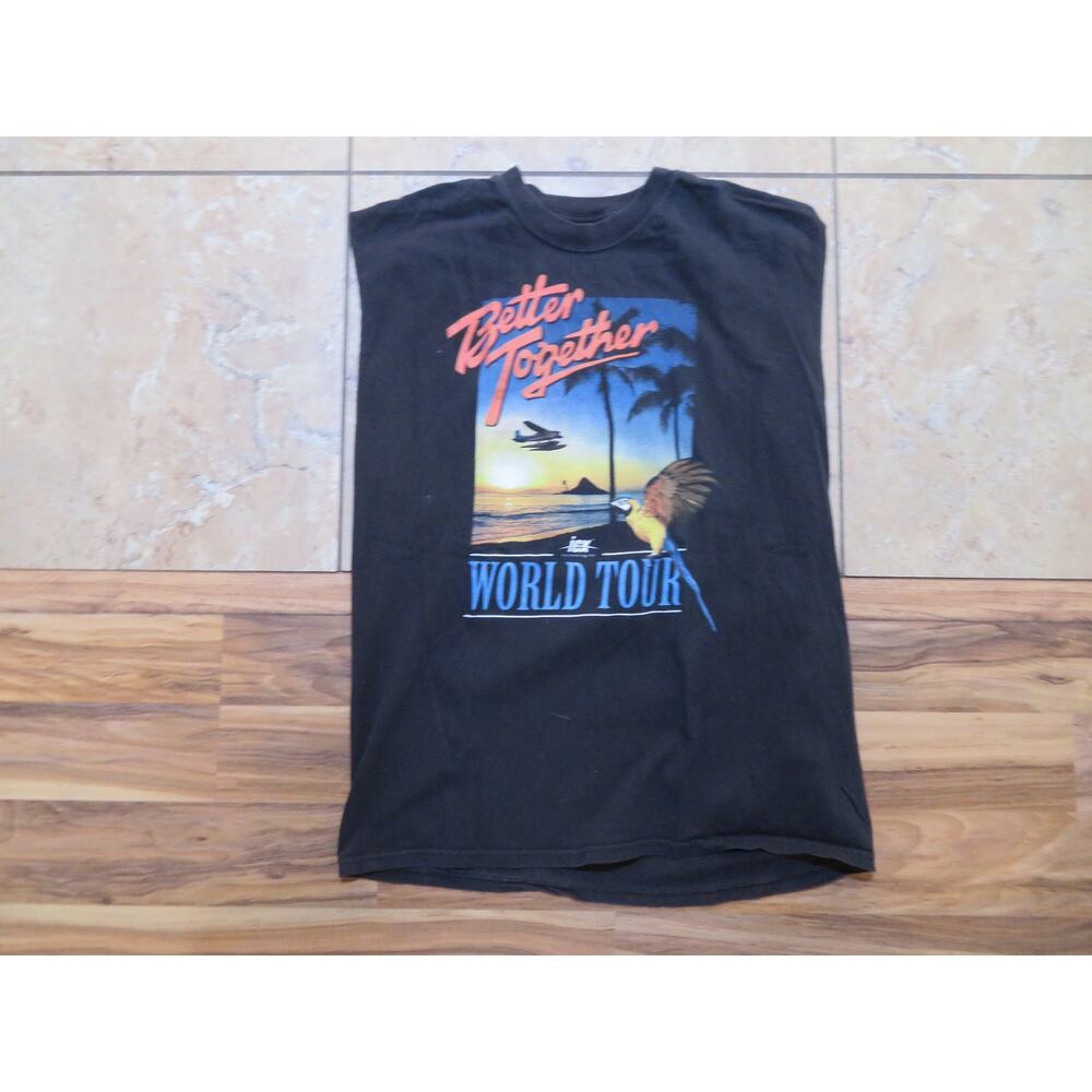 Better Together World Tour icx technologies T-Shirt Black Sz L